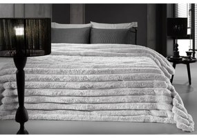 Κουβέρτα Γούνινη King Size St.Moritz Silver 260x240 - Guy Laroche