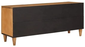 vidaXL Ντουλάπι TV Ανοιχτό καφέ 105 x 33 x 46 εκ Μασίφ ξύλο μάνγκο