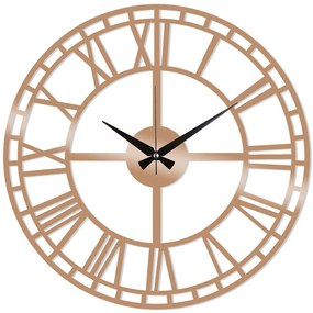 Ρολόι Τοίχου 891TNL2134 Φ48cm Copper Wallity Metal