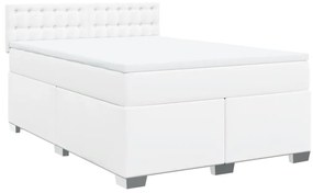 ΚΡΕΒΑΤΙ BOXSPRING ΜΕ ΣΤΡΩΜΑ ΛΕΥΚΟ 160X200ΕΚ.ΑΠΟ ΣΥΝΘΕΤΙΚΟ ΔΕΡΜΑ 3288429