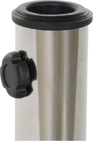 Βάση ομπρέλας DKD Home Decor Ασημί Ανοξείδωτο ατσάλι (45 x 45 x 35 cm)