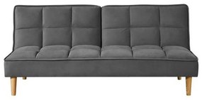 Καναπές Κρεβάτι Norte Grey Velure Ε9926,1 182x81x81 Ξύλο,Ύφασμα