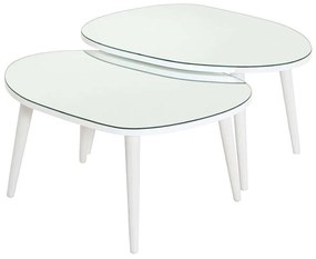 Ζιγκόν Gusto (Σετ 2Τμχ) 552NOS2278 75x55x38/75x55x41cm White
