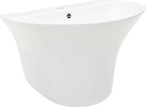 vidaXL Λεκάνη Λευκό 56 x 48 x 42 εκ. Γυαλιστερή Κεραμική