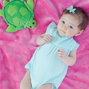 Κουβέρτα Fleece Αγκαλιάς (68.5x100) Zoocchini Turtle