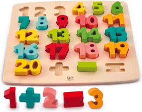 Ξύλινη Πυραμίδα Με Κύβους Early Explorer Hape