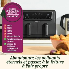 Φριτέζα με Αέρα Cuisinart Μαύρο 2400 W