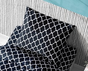 DIMcol ΜΑΞΙΛΑΡΟΘΗΚΗ ΕΜΠΡΙΜΕ ΕΝΗΛ Cotton 100% 50Χ70 Windows 175 Dark blue-White