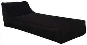 Πουφ Tanea μαύρο με UV protection 190x80x60Υ εκ.