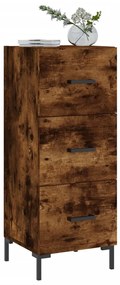 vidaXL Ντουλάπι Καπνιστή Δρυς 34,5 x 34 x 90 εκ. Επεξεργασμένο Ξύλο