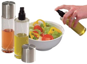 Σετ 2 μπουκαλάκια σπρέι για λάδι και ξύδι Kesper 13902, 0,300 ml, 19x5 cm, Ακρυλικό/ανοξείδωτο