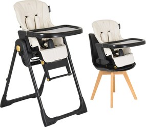 High chair Tiramisu 2 in 1 beige