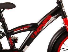 Thombike 16 Inch 23 cm Boys Coaster Brake Black/Red