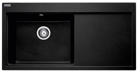 Franke Mythos MTG 611 Onyx Γρανιτένιος Νεροχύτης Ποδιά Δεξιά 60 cm