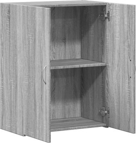 vidaXL Αρχειοθήκη Γκρι Sonoma 60x32x77,5 εκ. από Επεξεργασμένο Ξύλο