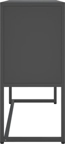 vidaXL Μπουφές Ανθρακί 75 x 35 x 75 εκ. από Ατσάλι