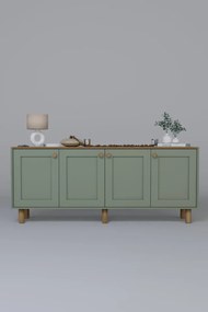 Stewehome Μποέμ σειρά κονσόλα Πράσινο 180x40x75 cm