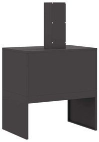 vidaXL Φούρνος με Καμινάδα Μαύρος 60x40x96 εκ Ατσάλι