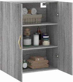 vidaXL Ντουλάπι Τοίχου Γκρι Sonoma 69,5 x 34 x 90 εκ.