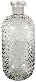 Βάζο Γυάλινο 013.783930 11x24,5cm Grey Glass