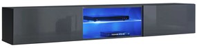 Swap Κρεμαστό Έπιπλο Τηλεόρασης Καφέ Δρυς 180x30x40