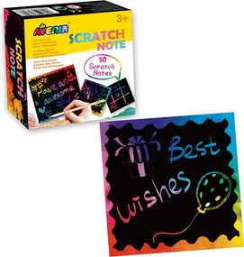 Ζωγραφική Scratch Avenir Scratch Notes