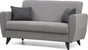 2-Seat Sofa-Bed Zaden - Light Grey Light Grey