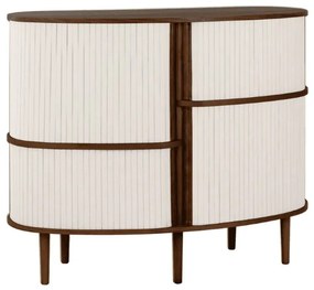 Μπουφές Audacious Highboard 5804C726-02 120x50x100cm Dark Oak White Sands