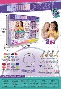 Σετ κατασκευής κοσμημάτων DIY - KSY1011 - 233211