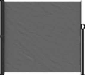vidaXL Πτυσσόμενη Πλαϊνή Τέντα Ανθρακί 180x300 εκ.