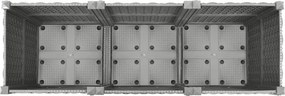 vidaXL Ζαρντινιέρα 120 x 40 x 38 εκ. από Πολυπροπυλένιο