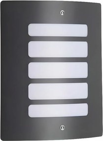 Απλίκες τοίχου Brilliant Ανθρακί Πλαστική ύλη 60 W E27