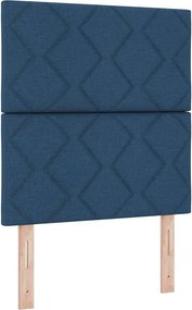 vidaXL Κεφαλάρι Μπλε 80 cm ύφασμα