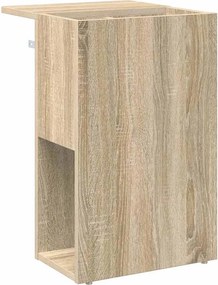 vidaXL End Table Δρύς Sonoma 35 x 40 x 55 εκ. Επεξεργασμένο ξύλο