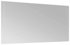 vidaXL Καθρέφτης Μπάνιου με LED 100x50 εκ.