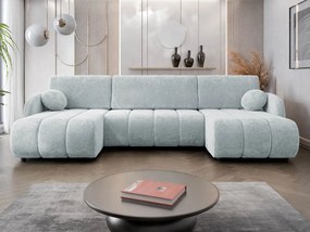 Γωνιακός καναπές Zara U-Gkri Anoixto