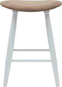 vidaXL Καρέκλες φαγητού 2 pcs Λευκό 46 x 37 x 63 εκ