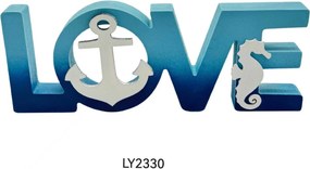 Διακοσμητικό Souvenir - LOVE - Σετ 2 τεμάχια - LY2330 - 921447