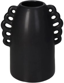 Βάζο ArteLibre Μαύρο Κεραμικό 14.3x11x17cm