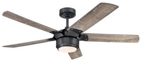 Ανεμιστήρας Οροφής LED 53W Μαύρο-Καφέ Ξύλο Morris 7225940 Westinghouse-7225940-Καφέ 7225940