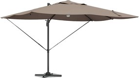 vidaXL Ομπρέλα ηλίου 351 x 250 x 253 εκ Πολυεστέρας και Αλουμίνιο