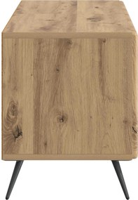 vidaXL Ντουλάπι TV Artisan Δρυς Επεξεργασμένο Ξύλο