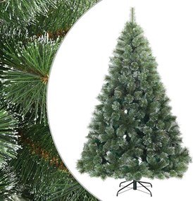 vidaXL Τεχνητό Χριστουγεννιάτικο Δέντρο με Χιόνι Πράσινο 180 cm