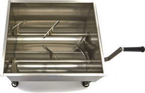 Meat Mixer - 40L - 35kg Meat - Double Axle - Manual