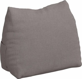 vidaXL Μαξιλάρι Πλάτης Taupe 45 x 20 x 35 εκ. ύφασμα