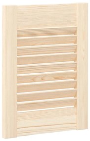 Πόρτες ντουλαπιών Louvred Design 2 τεμάχια 39,5x29,5 cm - Καφέ