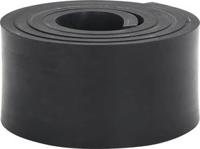 vidaXL Ελαστική Άκρη για Εκχιονιστικό Μαύρο 150x8x1 εκ.