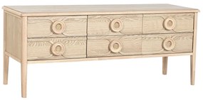 Τηλεόραση Home ESPRIT Φυσικό 120 x 40 x 50 cm