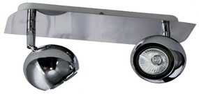 Φωτιστικό Οροφής Spot 77-2074 HS-2117-02 Sphera Plated Chrome Homelighting Μέταλλο