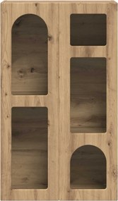 vidaXL Πλαϊνό γραφείο Artisan Oak 59 x 35 x 100,5 εκ